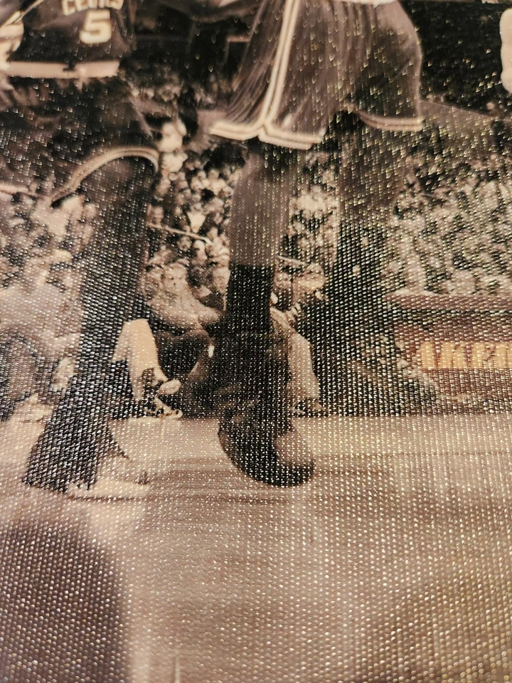 Kobe Bryant #24 Slam Dunking Los Angeles Lakers Colored Canvas Print Please Read - Image 4 of 4