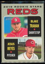 2019 Topps Heritage Blake Trahan/Jesus Reyes Rookie #36