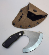 Gerber Downwind ULU Knife 3.42” 7CR17MOV SS Blade G-10 Handle Sheath 5 OZ    