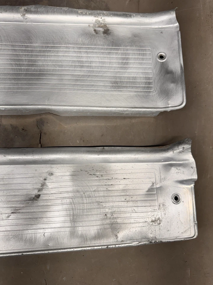 1961-1962 Ford Galaxie 2 Door Carpet Trim Sill Plate Moldings Mercury Park Lane - Image 2 of 4