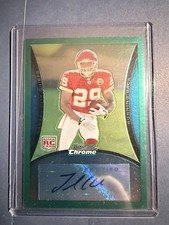 2008 JAMAAL CHARLES BOWMAN CHROME GREEN AUTO / 150 Sharp