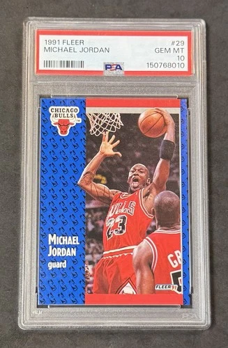 Jordan 1991 Fleer Jordan #29
