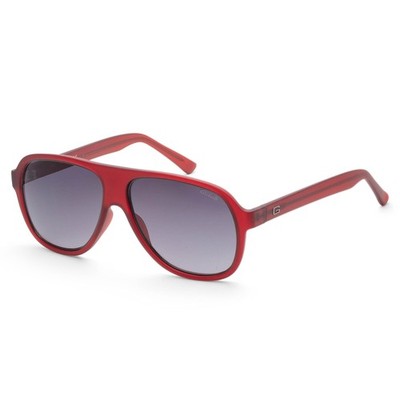 Guess Unisex 57mm Matte Bordeaux Sunglasses GF5042-70B-57
