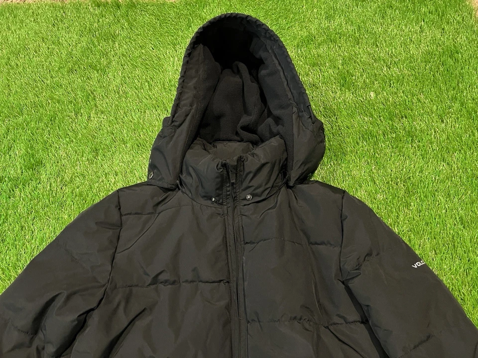 Volcom Jacket Snow Hooded Zip Water Resistant 5000MM Insulated Puffer - Size XS - Image 2 of 4