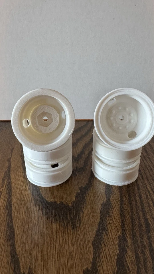 1/14 Tamiya King Hauler Grand Knight Aeromax 2 Hole Budd Rims - Rear - Image 2 of 2