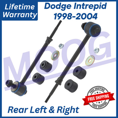 MOOG OEM Rear Sway Bar Links For 1998-2004 Dodge Intrepid, 10 Year Warranty.