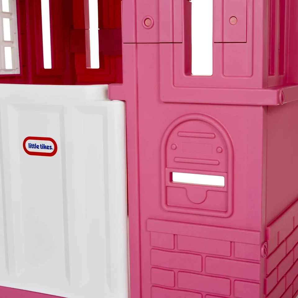 Little Tikes Cape Cottage House, Pink: Playhouse for Girls and Boys Ages 2-8 - Image 3 of 4