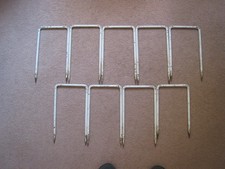 Croquet Wickets Hoops Set of 9 Rare Heavy Metal