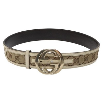 GUCCI GG Canvas Belt 35.4
