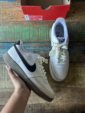 Nike Court Vision Lo Marfil Negro Goma FQ8075-133 EU 42/US 8.5 Nuevo