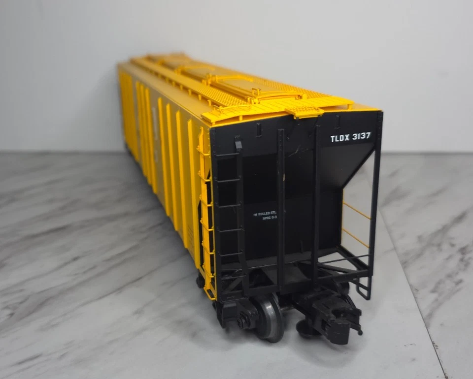 Atlas 6381-1 Wayne Feeds PS-4427 Low Side Covered Hopper 3-Rail W/ BOX *READ* - Image 2 of 4