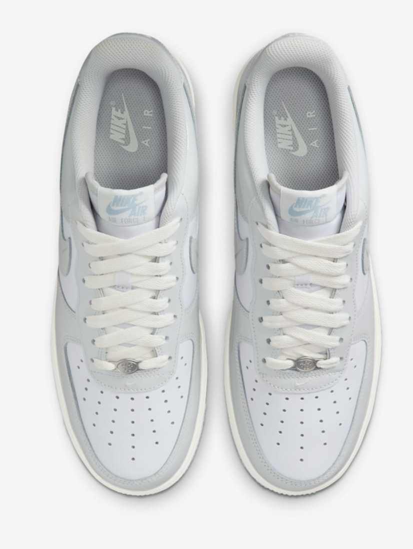 Nike Air Force 1 \'07 White/Sail/Light Armory-Photon IH4461-100 US Men Size 10 Nike Air Force 1  main image 4
