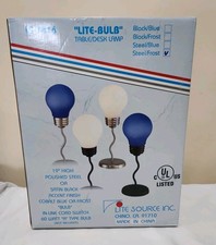 Vintage Lite Source Lite Bulb Desk Lamp Postm...
