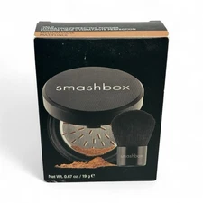 Smashbox Medium Dark Halo Hydrating Perfecting Powder Large Size .67oz/ 19g