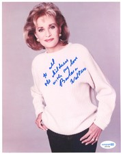 Barbara Walters "20/20" Autograph SIGNED Autographed 8x10 Photo ACOA