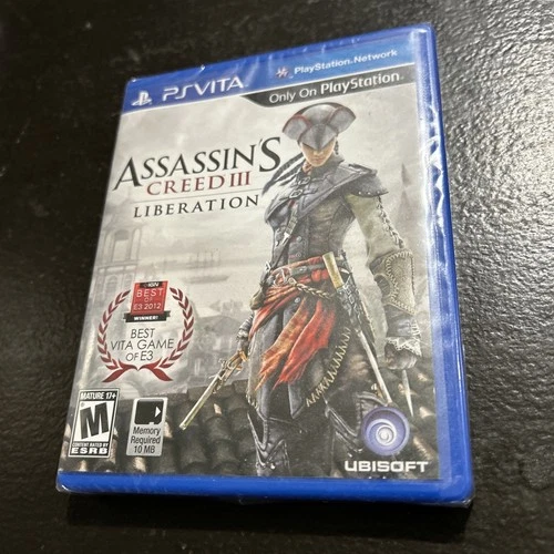 Assassin's Creed III: Liberation (Sony PlayStation Vita, 2012) AC 3 Free Ship