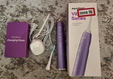 Aquasonic Vibe Series Ultra-Whitening Electric Toothbrush Purple