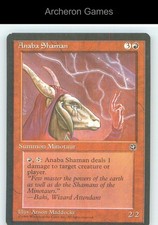 Anaba Shaman [Version 2] HML 86 C MTG Card NM/EX+