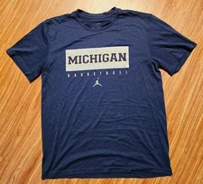Nike Dri-Fit Elite Michigan Basketball Shirt Men's Size Large