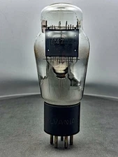 (1) NOS Sylvania Type 47 Power Amplifier Tube 1948 Tests NOS TV-7U