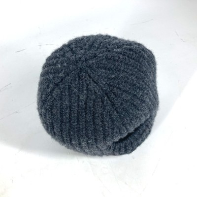FENDI FXQ959 Logo Pocket Beanie Hat Knit Cap Knit Hat | eBay