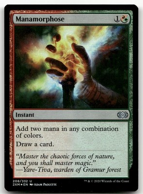 Manamorphose #208 (Foil) (NM) Double Masters 2XM Magic MTG