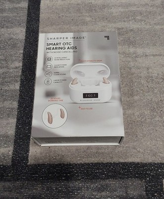 SHARPER IMAGE, NOISE CANCELLING, Smart OTC, Clear Sound NEW Q
