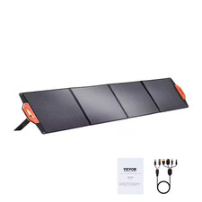 200-Watt Monocrystalline Solar Panel Foldable ETFE Solar Charger, 23 Efficiency