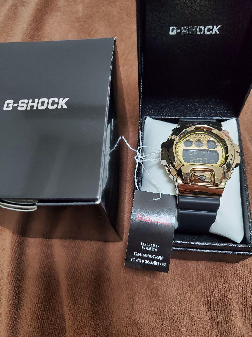 CASIO G-SHOCK GM-6900G-9JF Gold Mens Watch Used 221004031