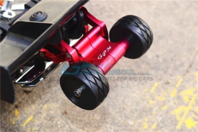 GPM Orange Aluminum Front Gearbox Protector For Traxxas E-Revo / Revo 1/10 Scale RC Trucks
