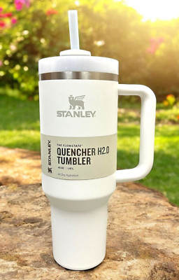 Stanley Stainless Steel Tumbler 40 oz Frost - Limited Edition White Color *New*