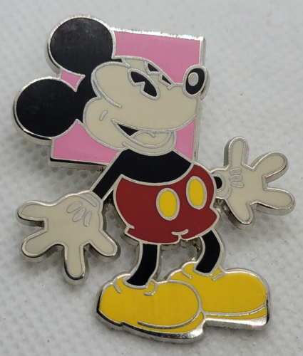 DISNEY Pin Trading ~ Oh Mickey! Series ~ Pink/Surprised ~ 2010