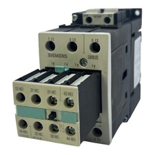 Siemens 3RT1036-1BB44 Circuit Breaker+3RH1921-1HA22 Hilfsschütz 50A 22kW 400V