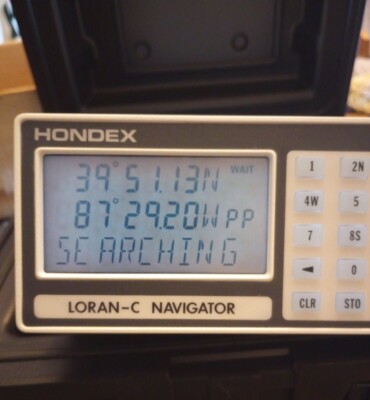 HONDEX MARINE ELECTRONICS MODEL  HL 700 LORAN-C NAVIGATOR  New Old Stock. 