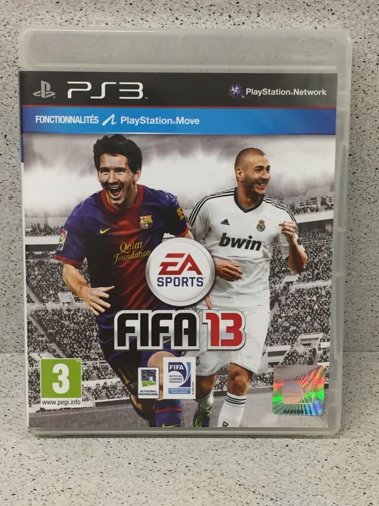 Fifa 13 Game PLAYSTATION 3 PS3 with Record Very Good Condition