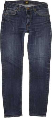 Lee Rider Men Blue Straight Regular Jeans W31 L29 (86986) - Afbeelding 1 van 6
