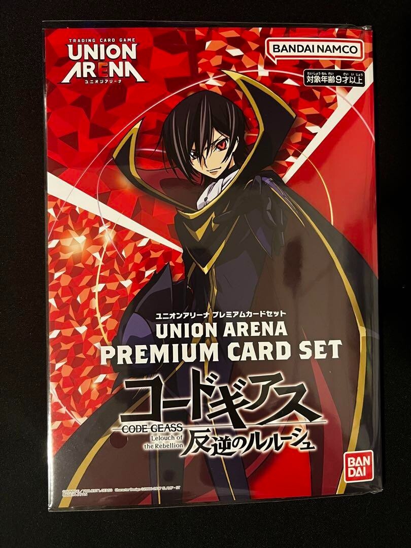 Union Arena Premium Card Set Jujutsu Kaisen Code Geass Hunter x