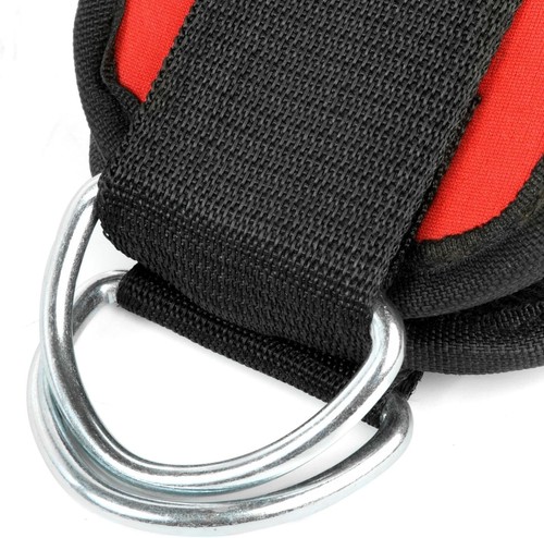 EVO D Ring Ankle Straps Pulley Cable Attachment Neoprene Cuffs Gym Weightlifting - Picture 14 of 26