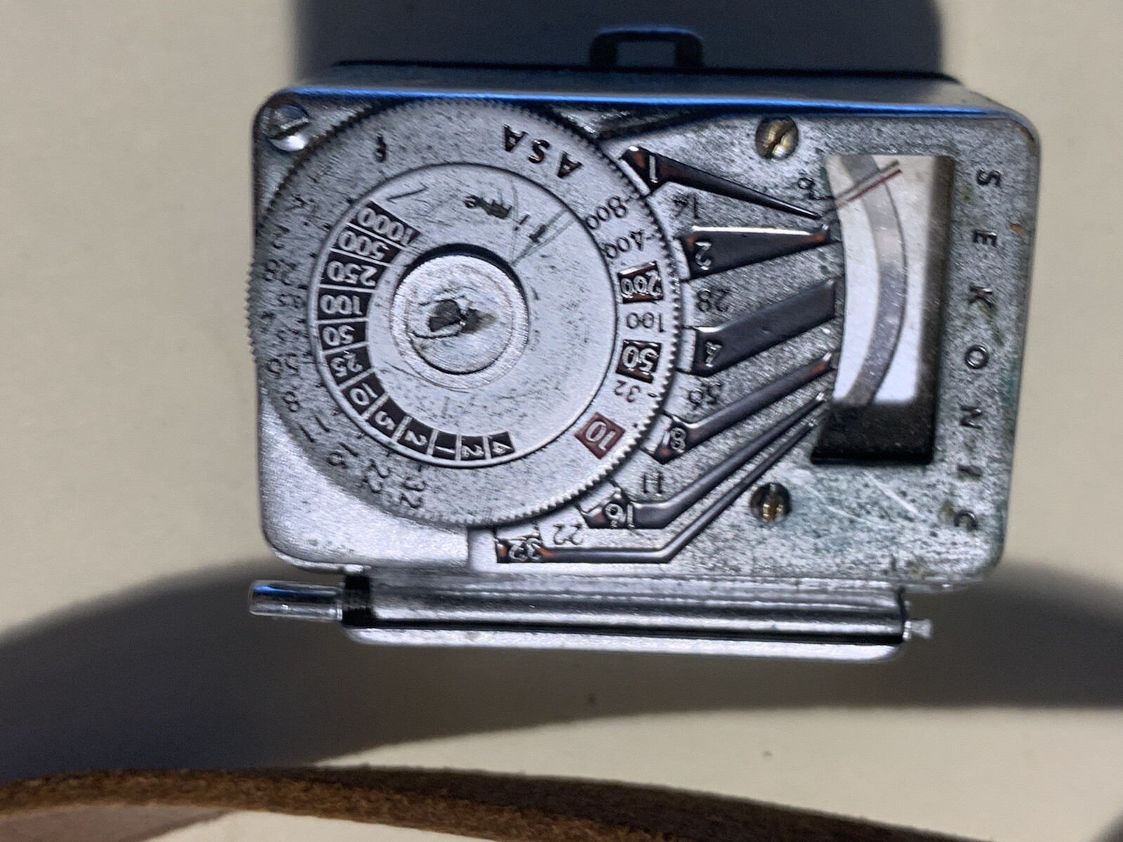 Vintage Sekonic Light Meter With Leather Case eBay
