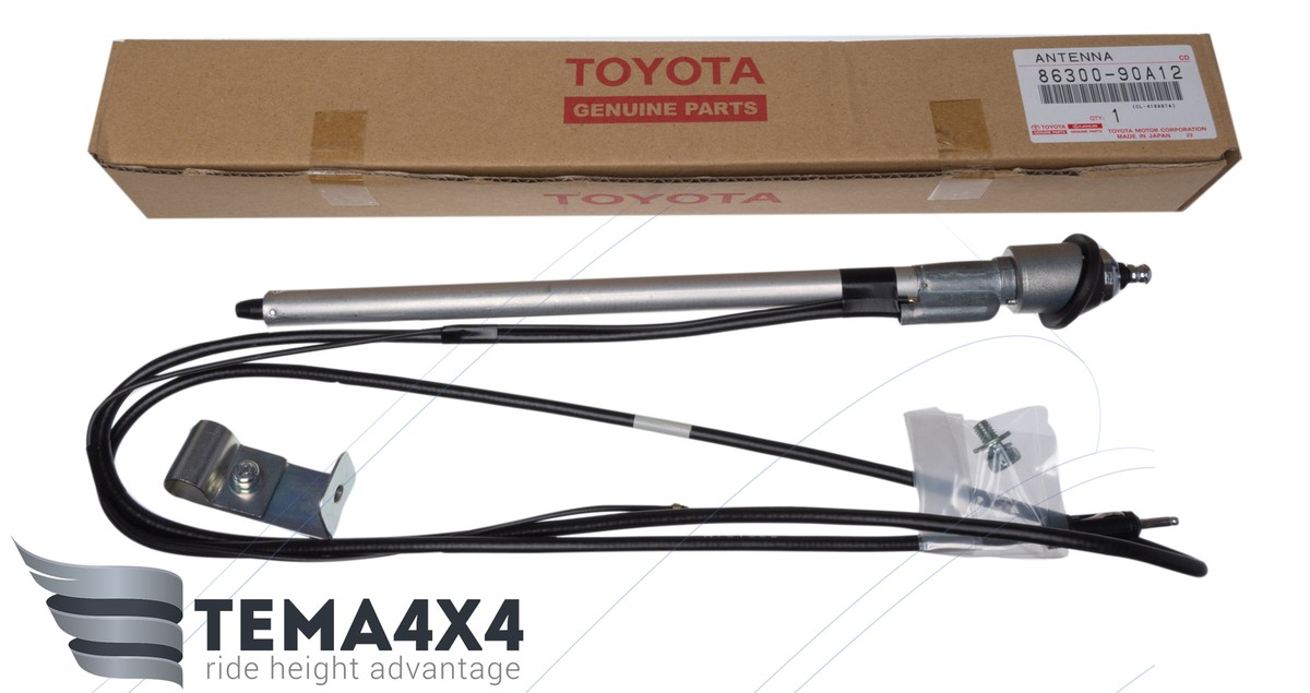 はなページ Genuine OEM Antenna with Holder for Toyota Land Cruiser 1981-1987