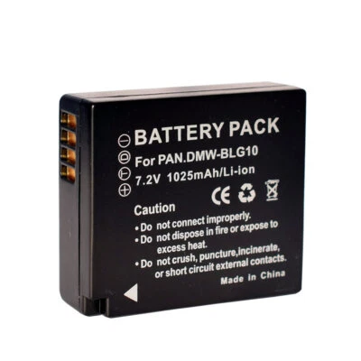 Batteria DMW-BLG10 E per Panasonic Lumix TZ202 TZ91 TZ81 TZ101 GX80 DC-GX9