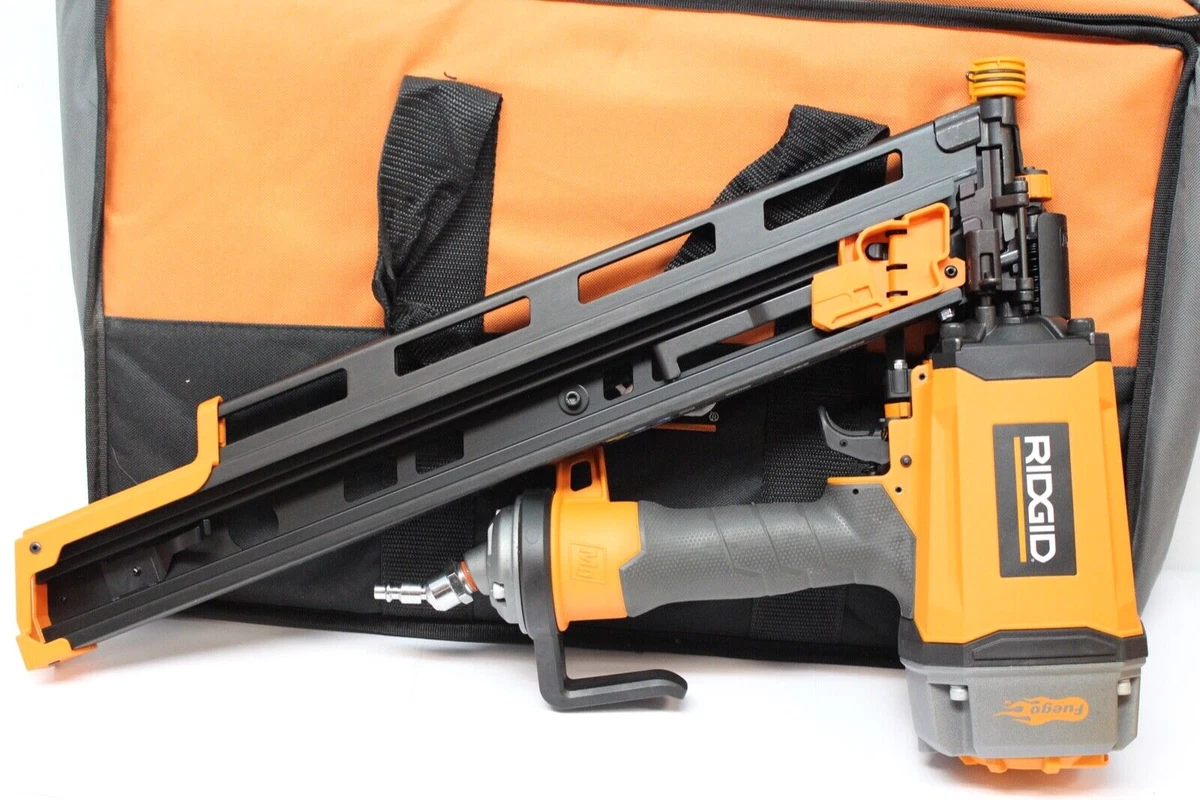 Ridgid Pneumatic 21 Degree 3 1 2 in. Round Head Framing Nailer