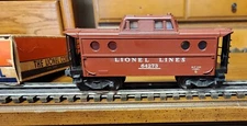 Lionel 6427-1 CABOOSE IN GOOD ORIGINAL CONDITION! IN OB, IT LIGHTS UP WELL!
