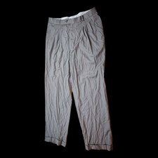 Florentino Creazioni Gulins Vintage Pleated Pants   Made in Portugal, Size C/92