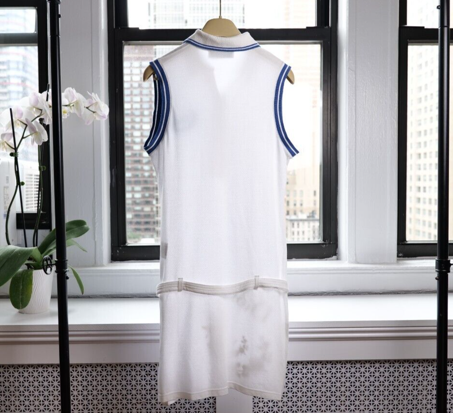 Christian Dior (by John Galliano) 2004 Vintage White Polo Christian Dior (by John Galliano) 2004 Vintage White Polo