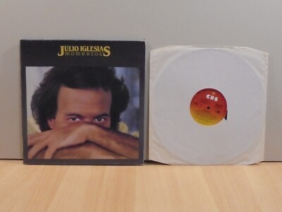 JULIO IGLESIAS MOMENTOS VTG VINYL RECORD 33RPM 1982