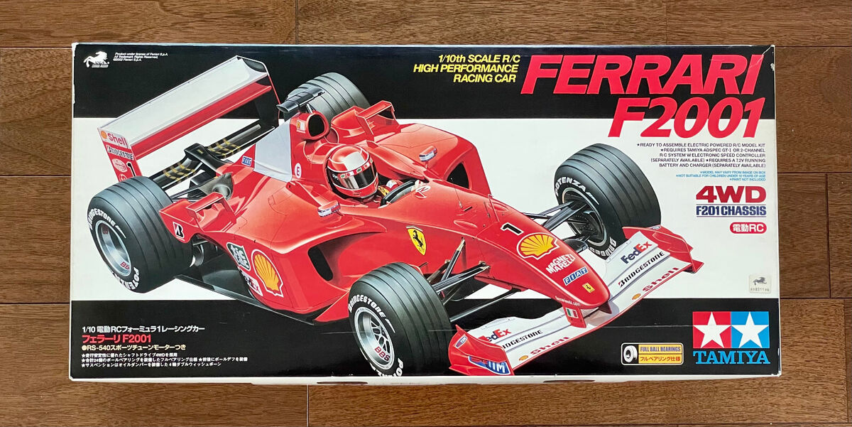 TAMIYA 58288 1/10 R/C High Performance Racing Car FERRARI F2001 (F201  Chassis)