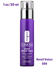 Clinique Smart Clinical Repair Wrinkle Correcting Serum 1 oz /30ml NEW