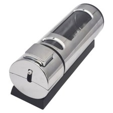 Manual Soap Dispenser 400ml/2ml Shampoo Dispenser Wall Mount Silver
