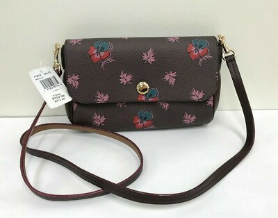 NWT Coach Wildflower Print Reversible Crossbody Bag F12012
